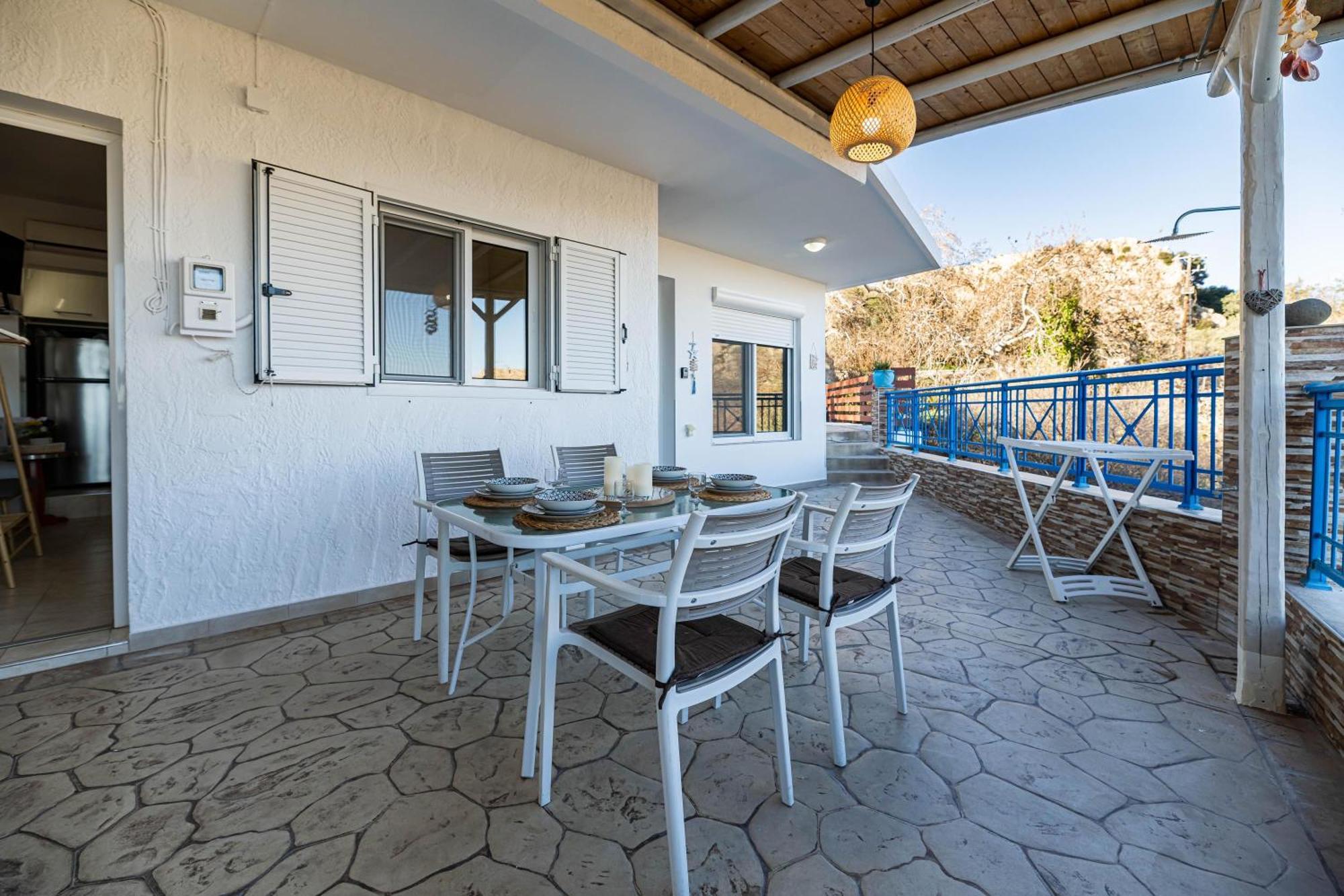 Aperanto Galazio Apartment Archangelos  Exteriér fotografie